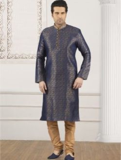 Wedding Special Jacquard And Banarasi Silk Kurta Pajama