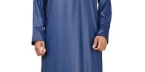 Justkartit Blue Color Polyester Kurtas