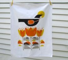 Screen Printed Tea Towel
