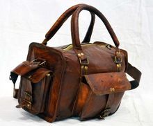 Leather Duffel Bag