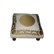 Low Ottoman Wooden Stool