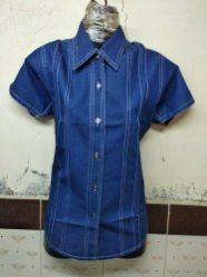 Ladies Denim Shirt