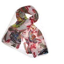 PRINTED CHIFFON Sarong Pareo Beachwear