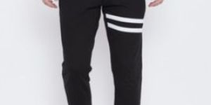 Black Jogger Track Pants