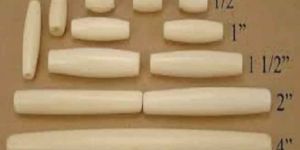 BONE HAIR PIPE BEADS