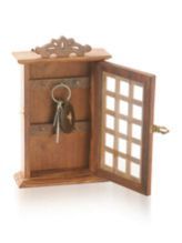 Wooden Handicraft Wall Key Box