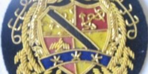 HANDMADE BULLION EMBLEM