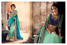 Semi Bridal Sarees