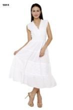 COTTON LONG MAXI BOHO HIPPIE GYPSY CASUAL DRESS