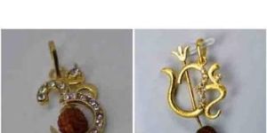 24K Gold Plated Alloy Locket for Women