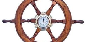 Brass Ship Wheel
