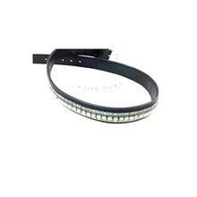 Crystal Leather Belts for Women