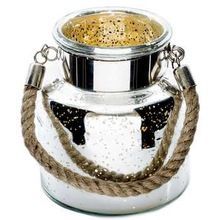 ROPE HANDLE TEA LIGHT HOL