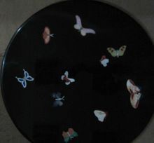 Black Marble Inlaid Furniture Coffee