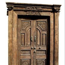 CARVED FRONT DOOR