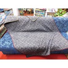 Indian Hand Quilted Vintage Silk Sari Table Cover