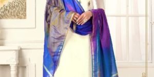 COTTON WITH CODDING WORK DRESS MATERIAL
