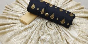 GLASS SILK COTTON WITH ETHINIC WEAR