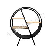 Industrial Rounder Bookcase