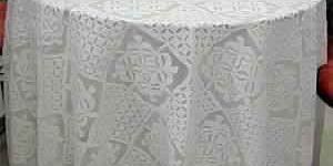 Applique Work Table Cover