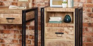 Industrial 2 Drawer Chest