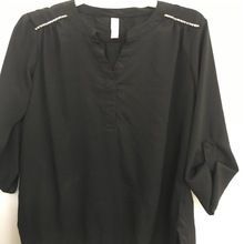 Black Casual Western Ladies Blouse