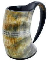 Horn Beer Mug