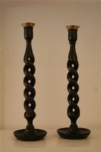 Wooden Spiral Candle Holder