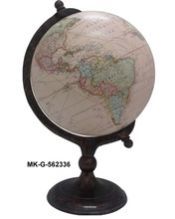 Educational Globes on Metal Stand