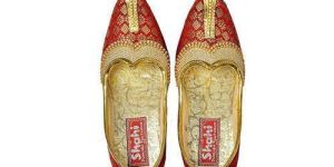 SHAHI PUNJABI FOOTWEAR Boys Designer Mahroon Jutti Mojari Ethnic Footwear (SPF-2001)