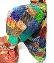 Patchwork Harem Pants Baggy Bohemian Aladdin Yoga Cotton Harem Pants