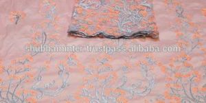 African Peach Color George Wrapper Fabric