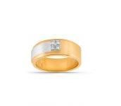 Men Four Stone Diamond Gold Ring