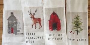 Flour Sack Kitchen Tea Towel