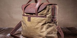 Leather Canvas Laptop Bags
