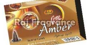 Amber Incense Cones