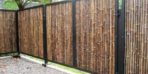 Bamboo Railing Fence