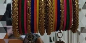 Tip Top Fashions Gold Plated Austrian Stone Multi Bangle Set