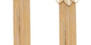 Gold Plated Brass Earrings