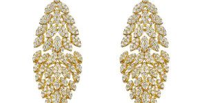 LEAF SPRINKLE EARRINGS