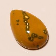 Semi Precious Stone Smooth Ocean Jasper