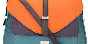 Sling Bag Women Orange and Blue