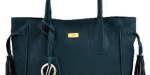 Tassel Blue Shoulder Bag