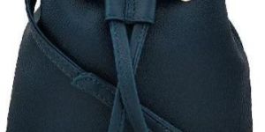 Women Blue PU Sling Bag