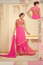 Georgette Flower Designer Anarkali Suit