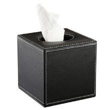 Dual Use Eco Friendly High Quality Custom Leather Tissue Box