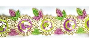 Flower Sequence Lace
