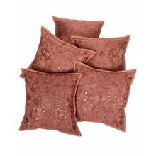 Hand Embroidered Cushion Cover