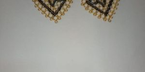 Square Shaped Silver Earrings