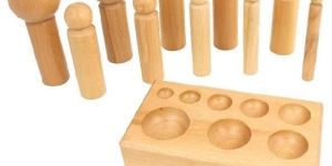 Wood Dapping Block Punch Set